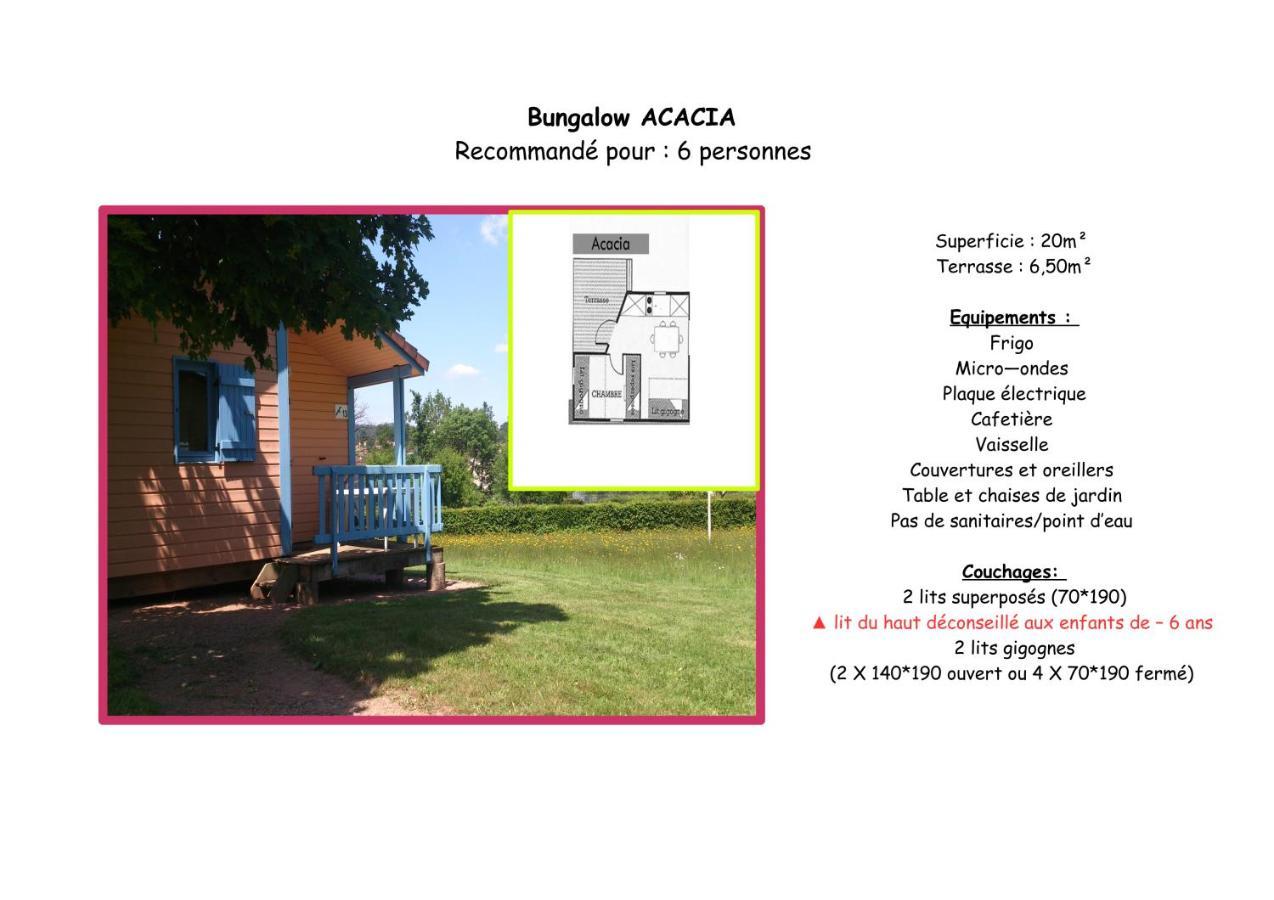 Camping Les Feuilles Chauffailles エクステリア 写真